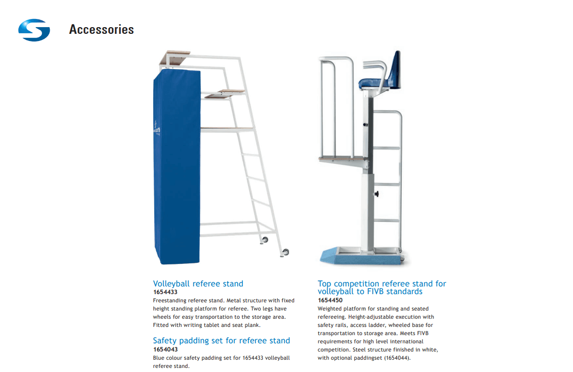 Volleyball Referee Stands & Accessories